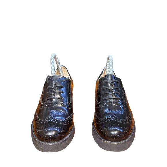 Maud Frizon patent leather oxfords size 38 euro - US 7.5 women's - Picture 1 of 8